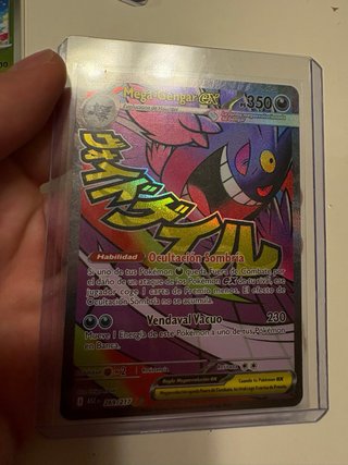 Carta Pokémon Mega Gengar EX 269/217 (ASC 269) Esp