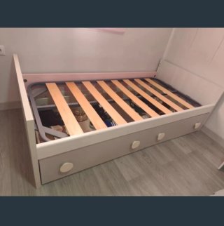 Cama individual con cajón