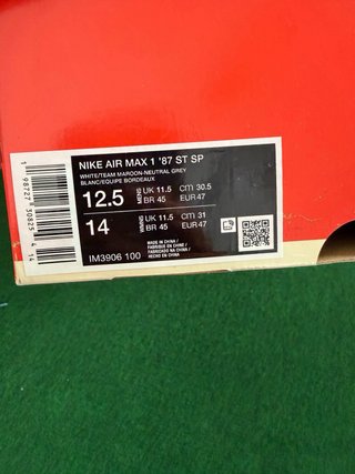 Nike Air Max 1 '87 Stranger Things Talla 47