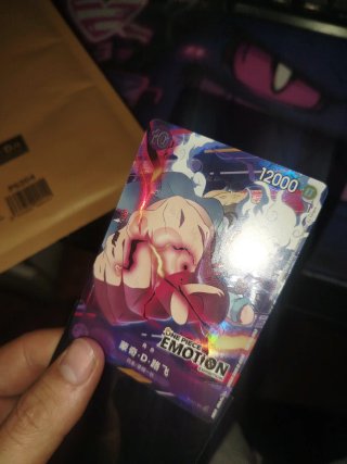 2 Cartas One Piece Luffy Emotion & ChinaJoy2024