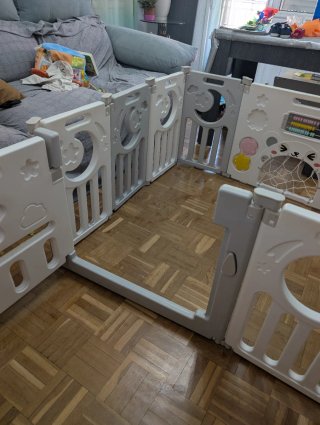 Parque infantil plegable 12 paneles
