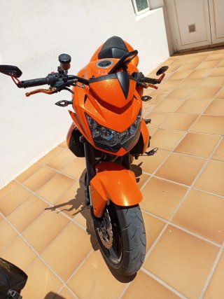 Kawasaki Z750 Naranja