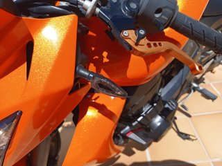 Kawasaki Z750 Naranja