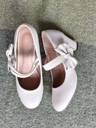 Zapatos de novia/ ceremonia Talla 39 Blanco Roto