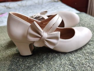 Zapatos de novia/ ceremonia Talla 39 Blanco Roto