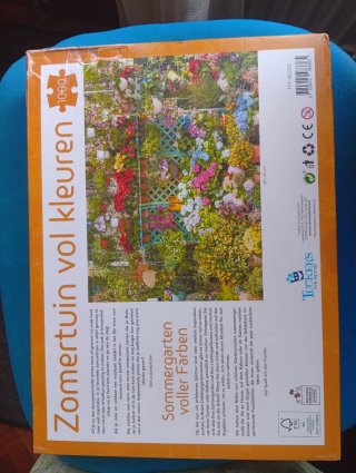 Puzzle 1000 piezas Flores y Jardín