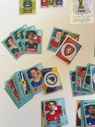 Lote 160 Cromos Panini Mundial FIFA 2026
