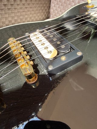 Guitarra Eléctrica Estilo Les Paul Negra