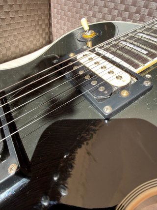 Guitarra Eléctrica Estilo Les Paul Negra
