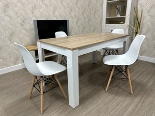 Mesa comedor nórdica + 4 sillas NUEVO