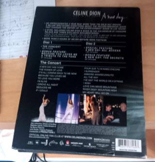 DVD Celine Dion Live in Las Vegas