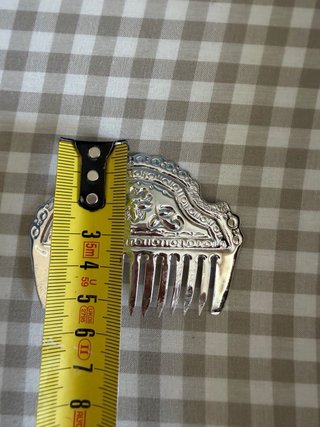 Juego 3 Peinetas Plata Niña