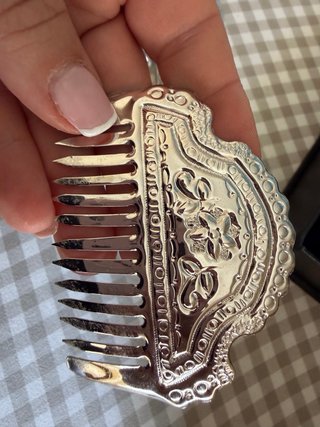 Juego 3 Peinetas Plata Niña