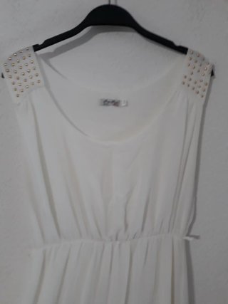 Vestido largo Free Style blanco