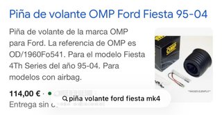 Piña Volante Ford Fiesta MK IV