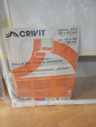 Conjunto 2 Sillas Playa Crivit