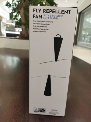 Ventilatore antizanzare Nor-Tec nero