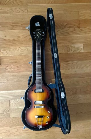Guitarra Hofner Violin Sunburst - Paul Mccartney!