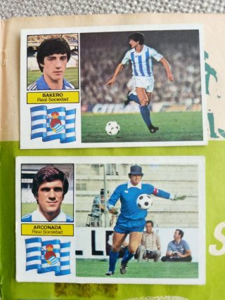 Cromos Liga 82-83 sueltos/ equip Precio a convenir