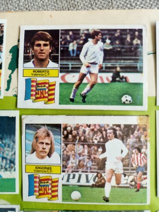 Cromos Liga 82-83 sueltos/ equip Precio a convenir
