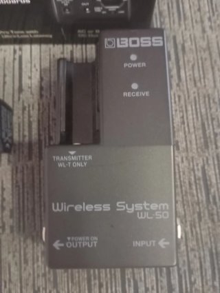 Boss WL-50 Sistema Inalámbrico Guitarra