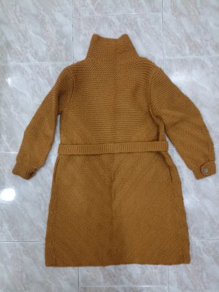 Cardigan donna marrone taglia unica.