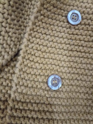 Cardigan donna marrone taglia unica.