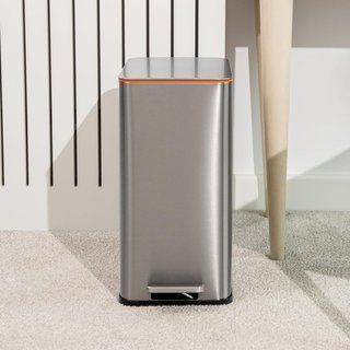 Papelera 10L Acero Inox con pedal