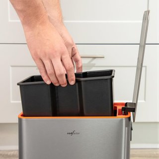 Papelera 10L Acero Inox con pedal
