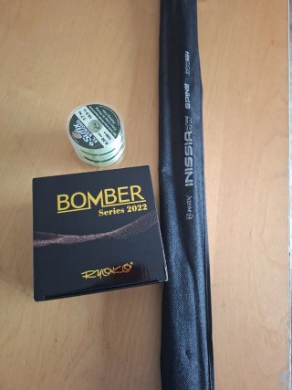 Lote Pesca Spinning Ryoko Bomber V2