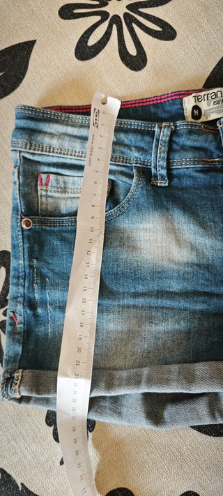 Pantaloncini jeans donna taglia M