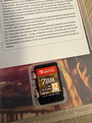 Zelda Breath of the Wild Nintendo Switch