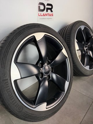 LLANTAS AUDI ROTOR 18 A3 ORIGINALES COLOR NEGRO