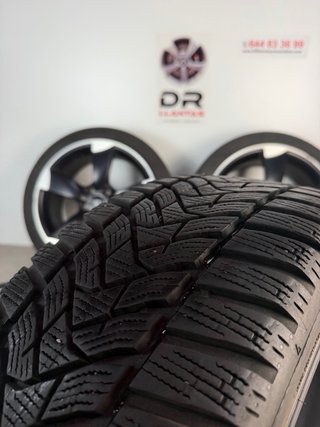 LLANTAS AUDI ROTOR 18 A3 ORIGINALES COLOR NEGRO