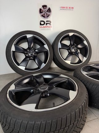 LLANTAS AUDI ROTOR 18 A3 ORIGINALES COLOR NEGRO