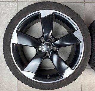 LLANTAS AUDI ROTOR 18 A3 ORIGINALES COLOR NEGRO