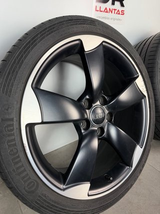 LLANTAS AUDI ROTOR 18 A3 ORIGINALES COLOR NEGRO