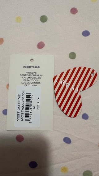 Vestido Cossy Marrón Talla M
