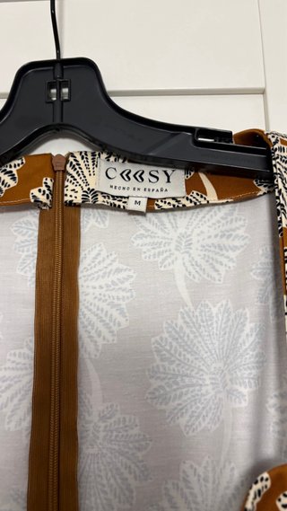 Vestido Cossy Marrón Talla M