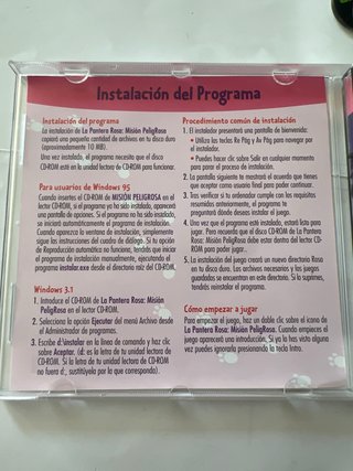 La Pantera Rosa en Misión Peligrosa PC CDROM