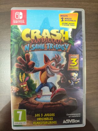 Crash Bandicoot N. Sane Trilogy Nintendo Switch