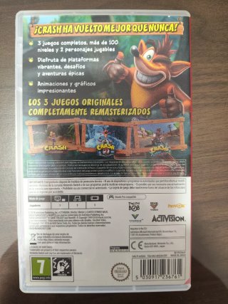 Crash Bandicoot N. Sane Trilogy Nintendo Switch