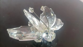 Farfalla in cristallo vintage Swarovski