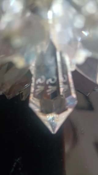 Farfalla in cristallo vintage Swarovski