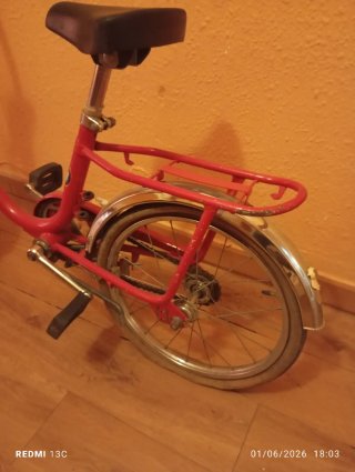 Bicicleta BH roja Infantil (Plegable)