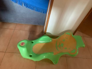 Hamaca Baño OKBABY Buddy colorRosaOo verde