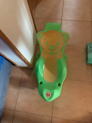 Hamaca Baño OKBABY Buddy colorRosaOo verde