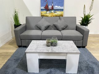 Sofa Cama Lineal 210cm con Arcon