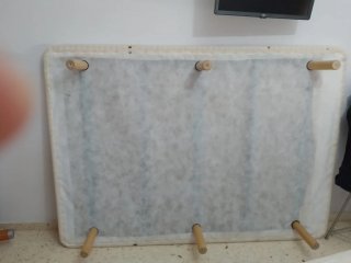 Base Tapizada Tapiflex + Estructura Madera
