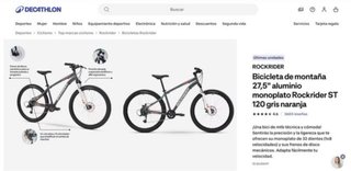 Bicicleta Rockrider